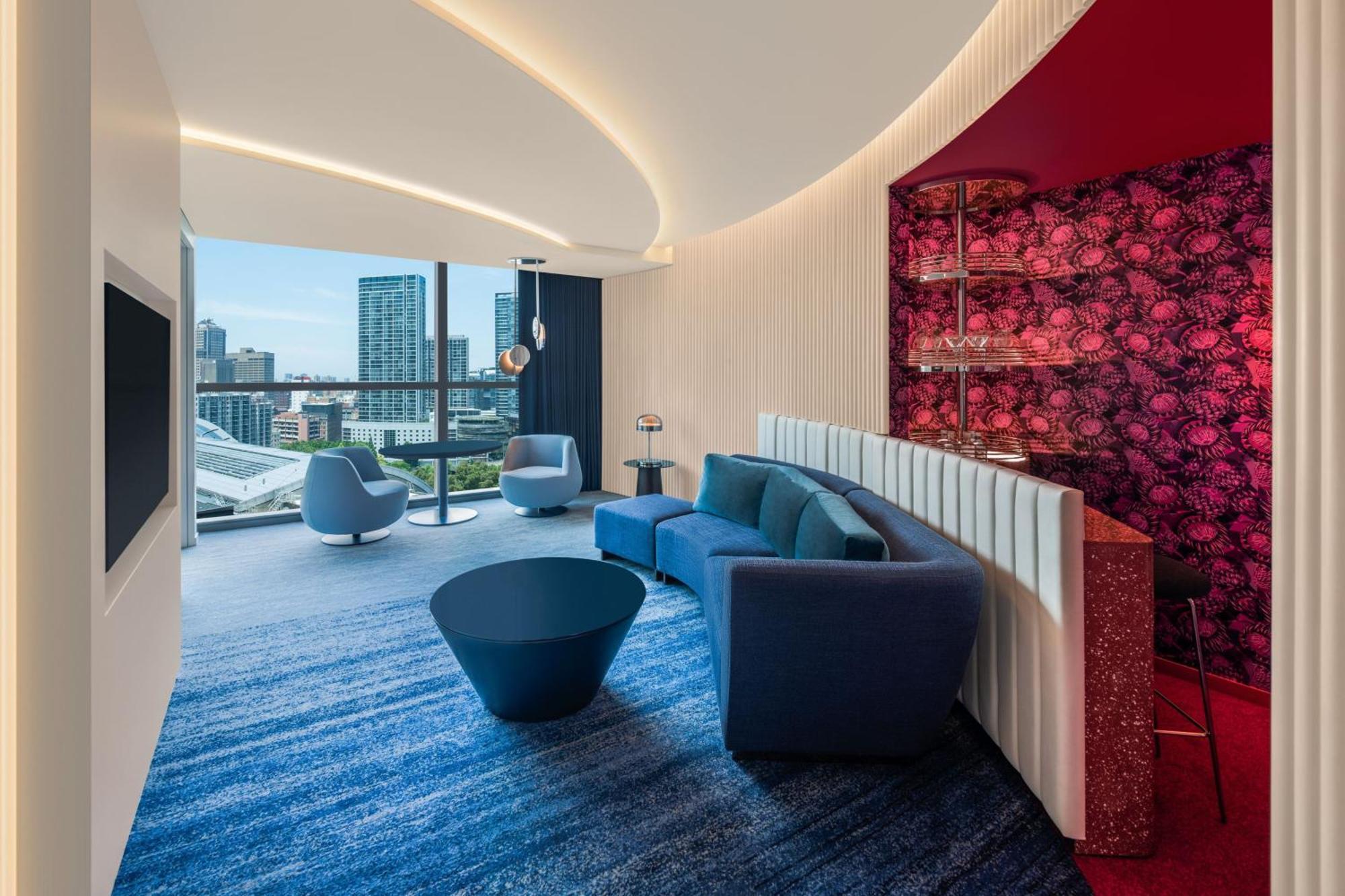 Hotel W Sydney Exterior foto The Living Room at The Standard East Village