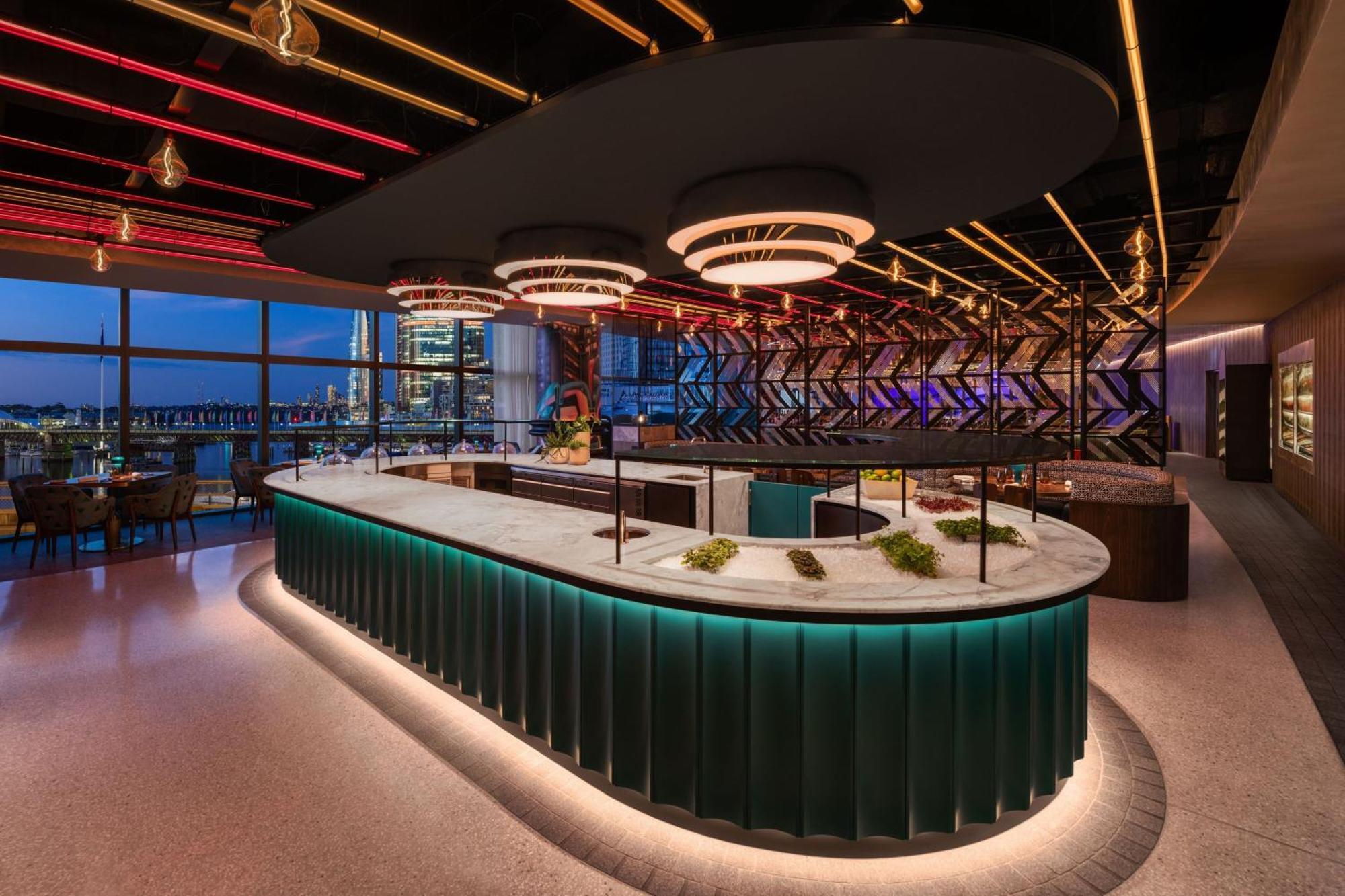 Hotel W Sydney Exterior foto The bar at the new lounge