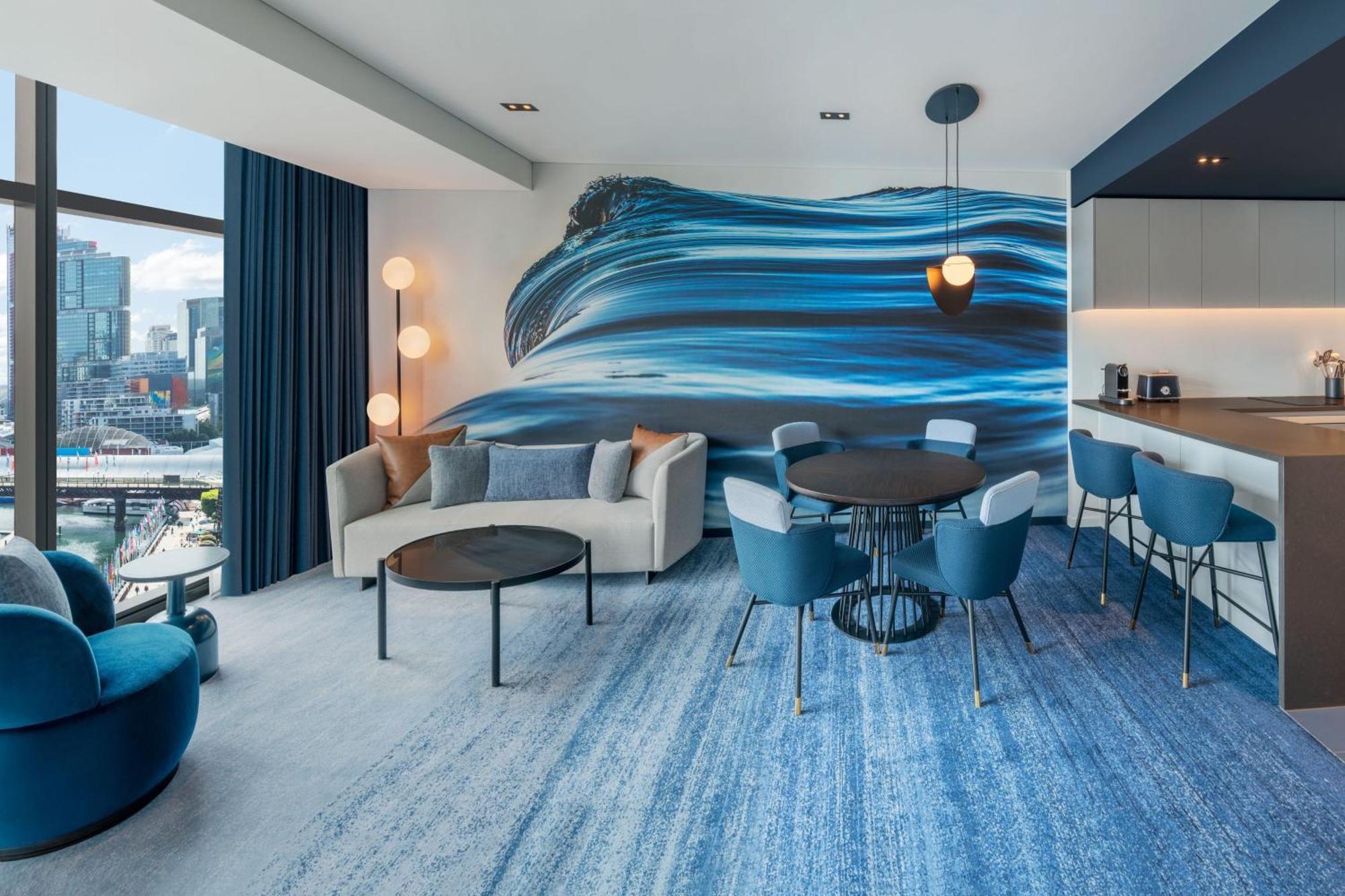 Hotel W Sydney Exterior foto The Living Room at The Standard East Village