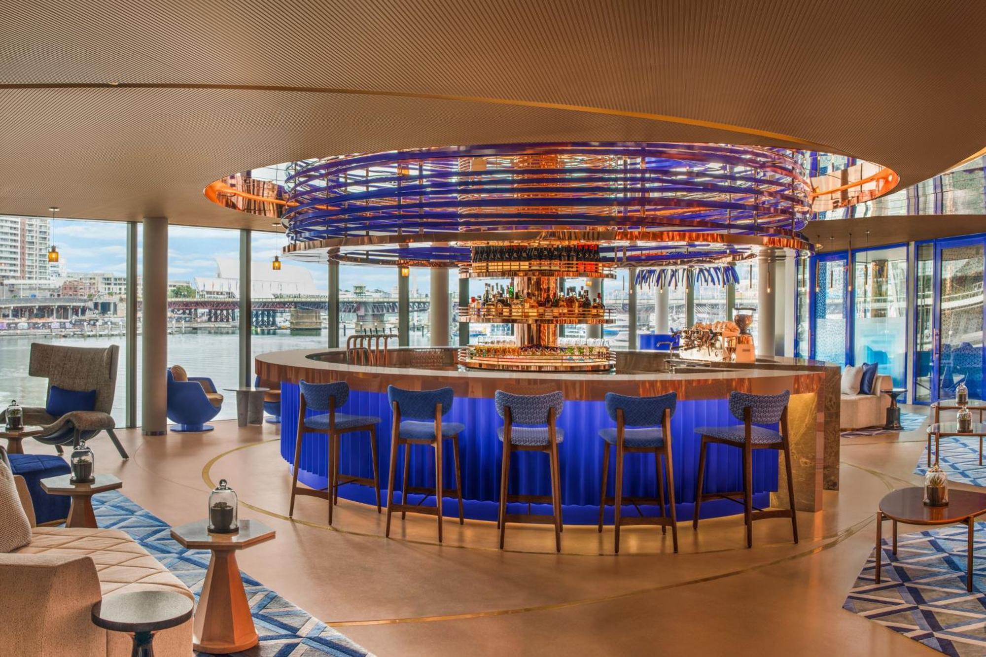 Hotel W Sydney Exterior foto The bar at the Blue Note lounge