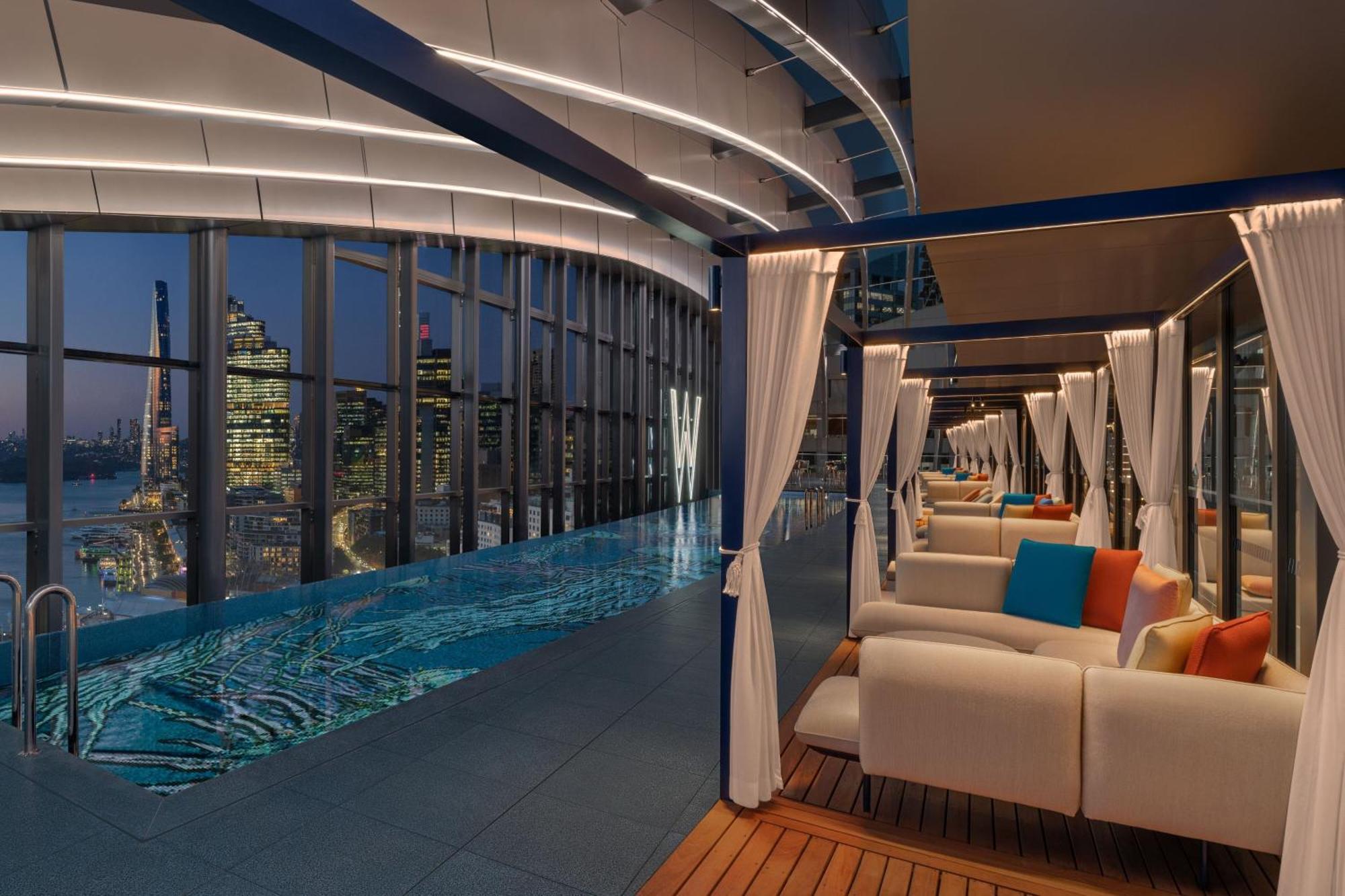 Hotel W Sydney Exterior foto Skyline pool