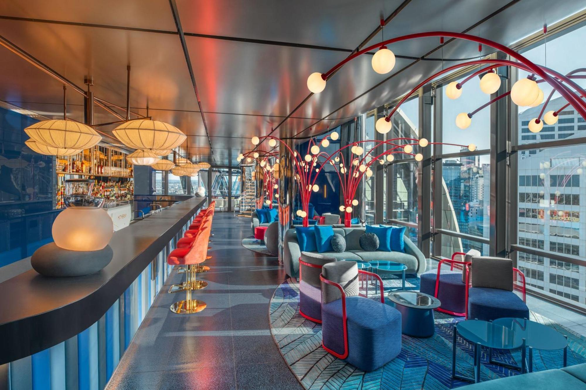 Hotel W Sydney Exterior foto The bar at the 360° Sky Bar
